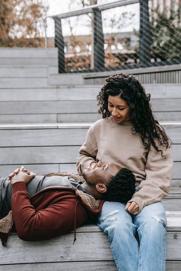 A Couple Sitting Together · Free Stock Photo