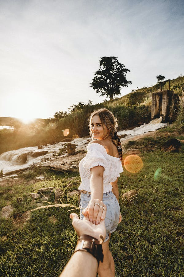 Woman in Dress Posing in Nature · Free Stock Photo